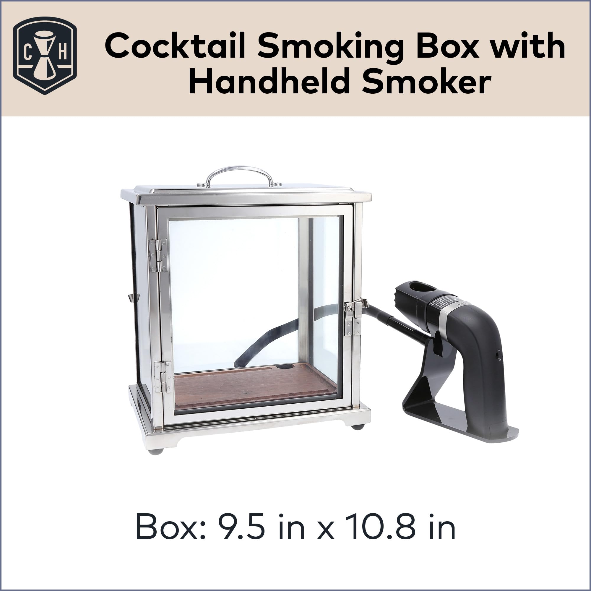 Fortessa Crafthouse smoker box on the table elevates presentation and service