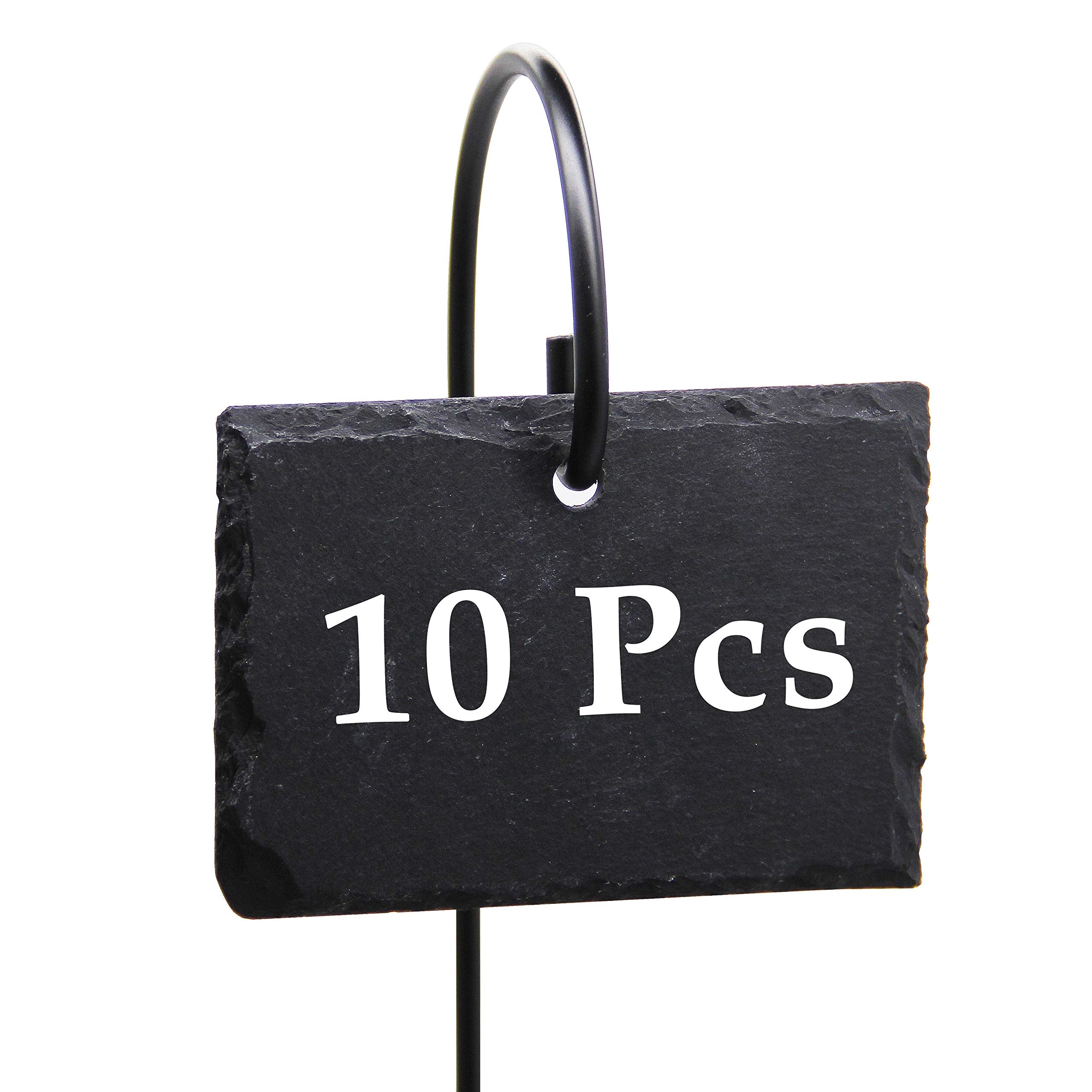 FORUP plant labels hanging slate set for organized garden