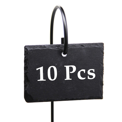 FORUP plant labels hanging slate set for organized garden