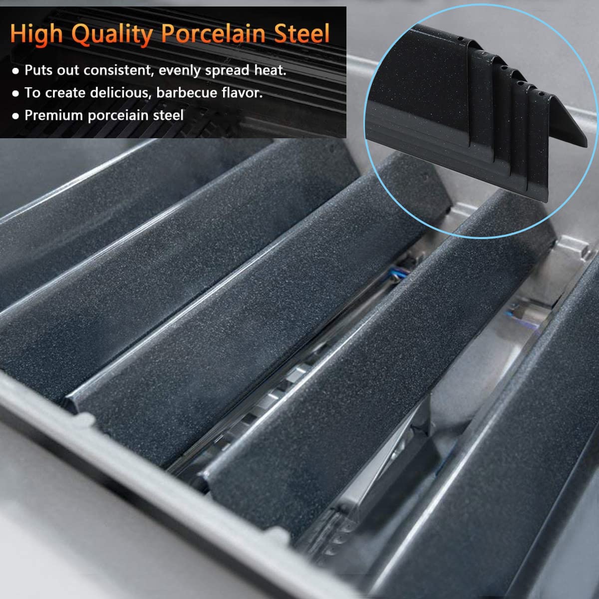 FORYEYC Spirit 300-series kit includes bars and burners for quick maintenance.
