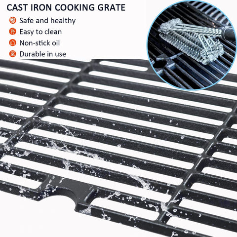 FORYEYC cast iron grates support high bearing capacity for heavy foods