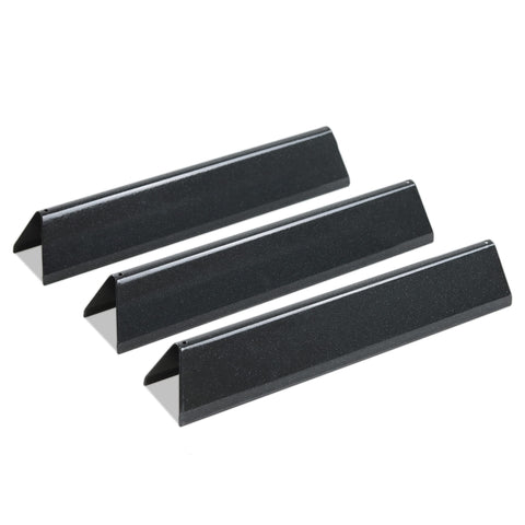 FORYEYC 7635 flavor bars for Weber Spirit with front knobs improve heat distribution for better grilling