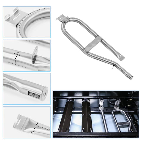 FORYEYC heat plate compatibility with Dyna-Glo 5-burner models, easy upgrade.