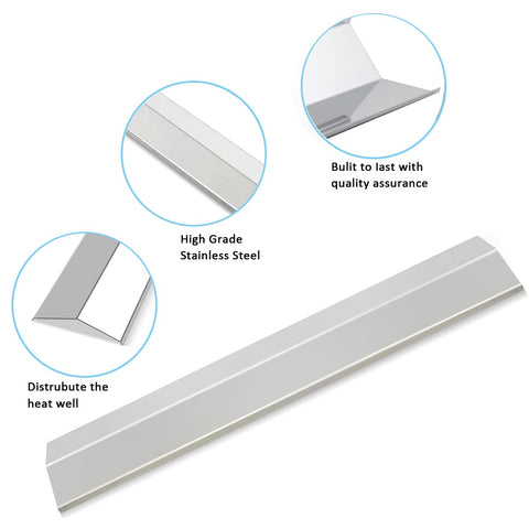 FORYEYC heat shield bundle keeps drippings away from burners.
