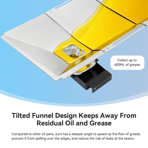 FORYEYC grease tray for Dyna-Glo compatibility simplifies maintenance