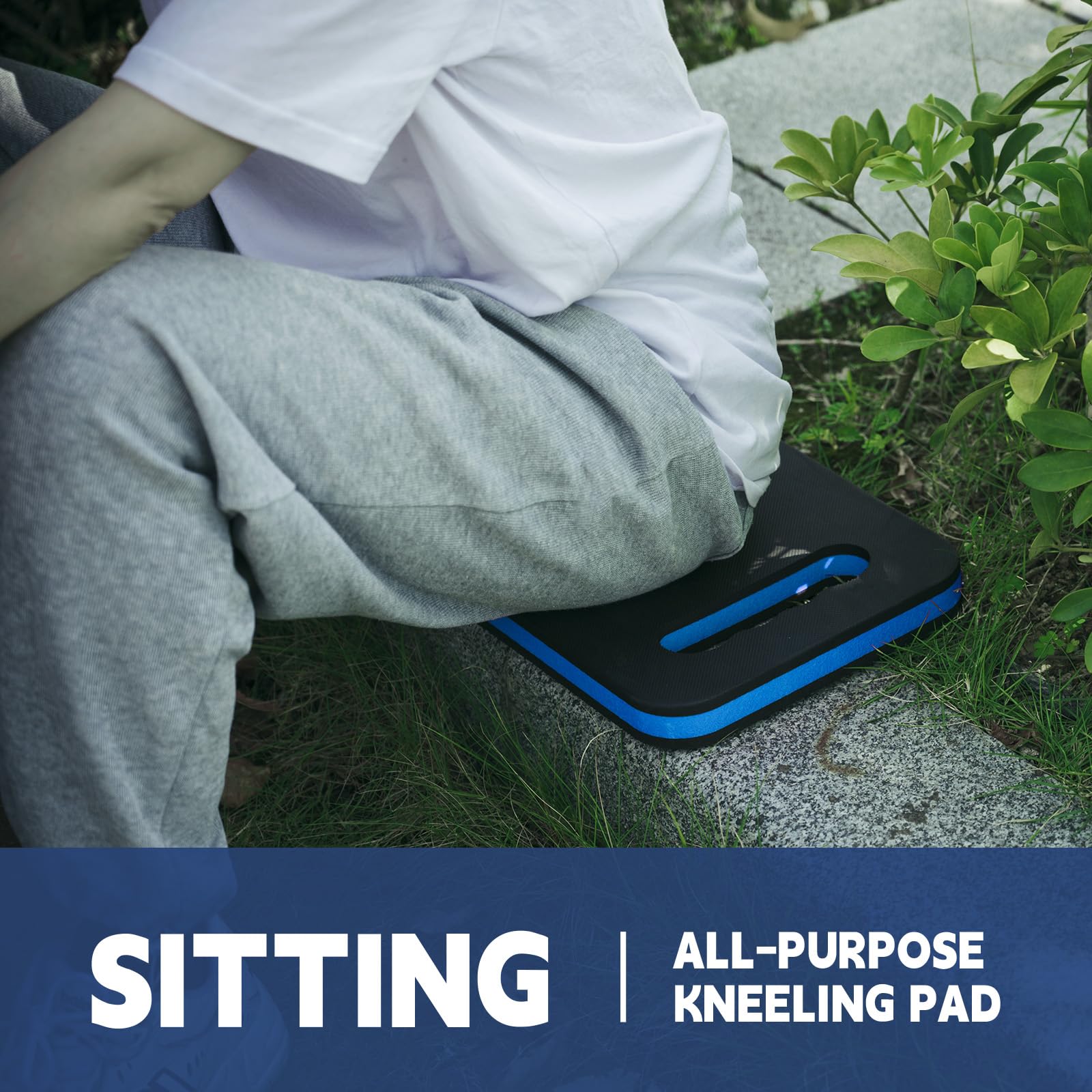 FOSHIO kneeling pad ideal for baby bathing and tub kneeling.