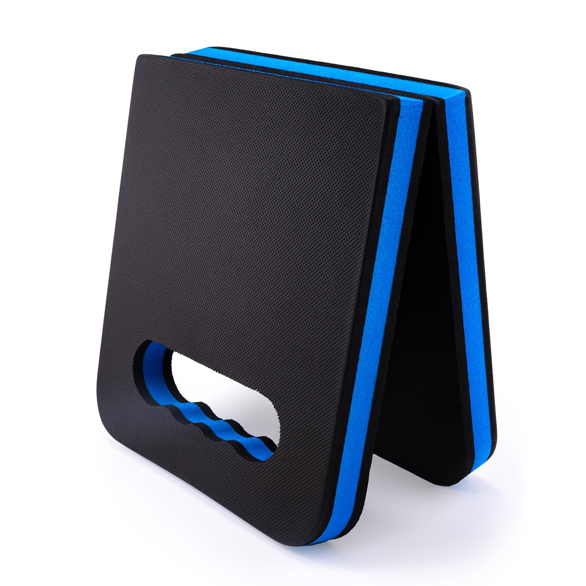 FOSHIO kneeling pad with carrying handles for easy transport during gardening tasks.