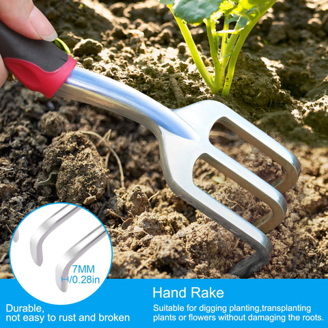 Fosiweelo aluminum heads resist rust for lasting durability.