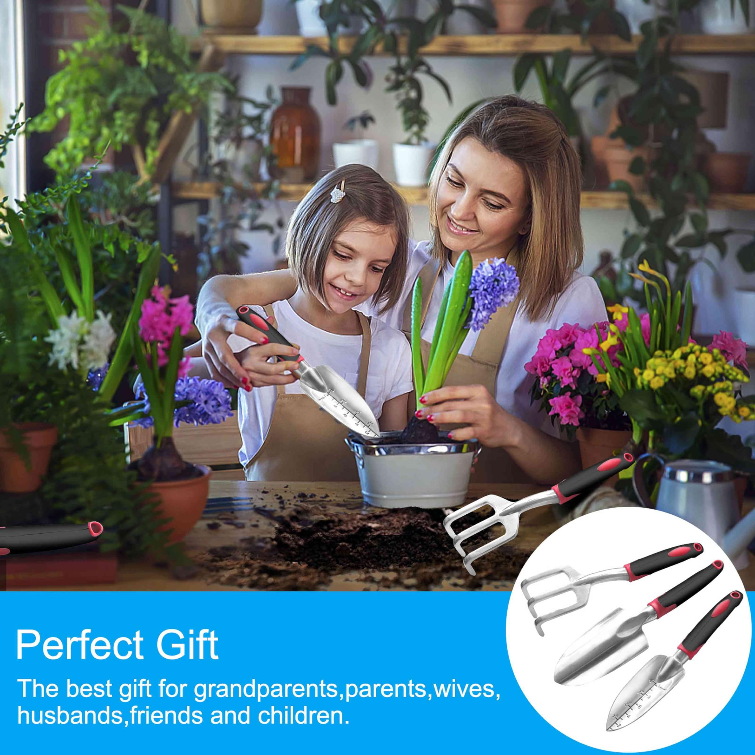 Fosiweelo compact 3-piece set for quick, versatile garden tasks.