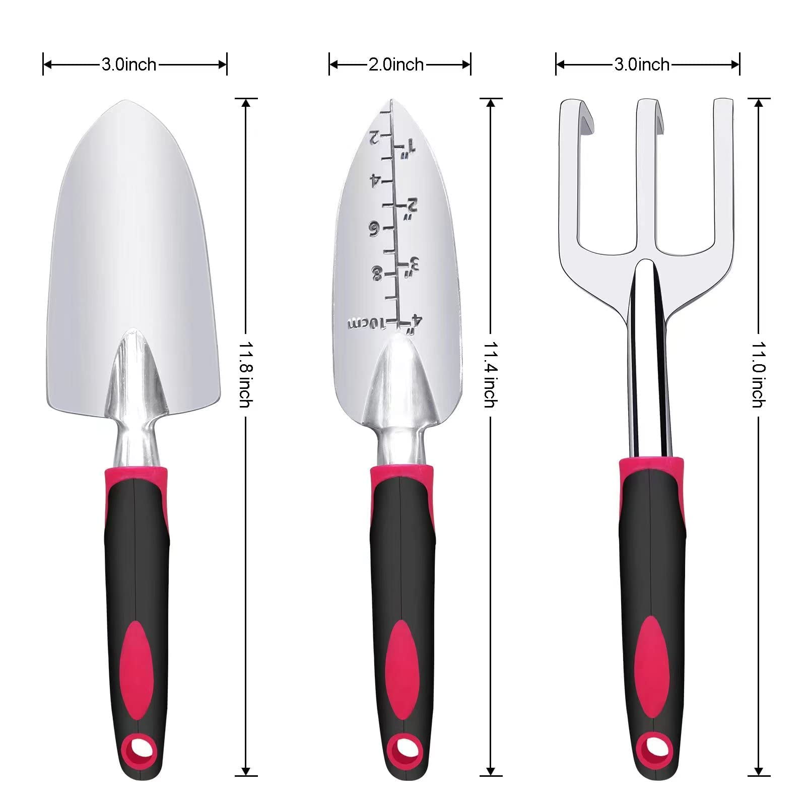 Fosiweelo transplant shovel eases plant relocation and root work.