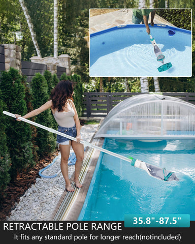 FOTING cordless vacuum offers up to 60 minutes runtime per charge.