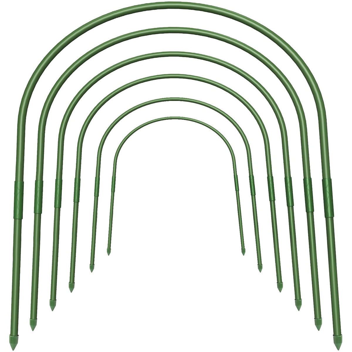 FOTMISHU garden hoops for greenhouse setups, offering sturdy support and potential germination efficiency