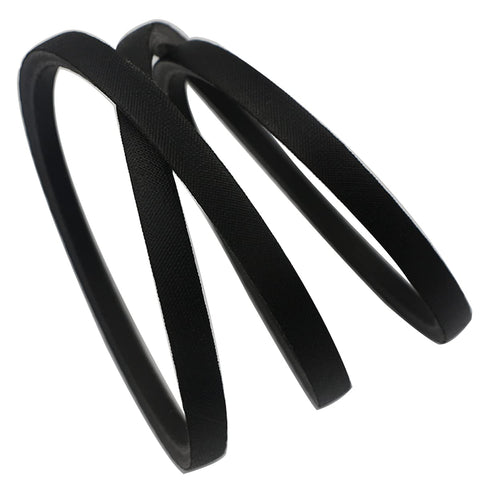 Fougcol durable belt assembly for long-lasting mower deck life.