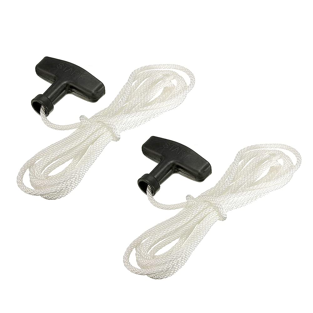 Fougcol recoil starter rope for Honda GX engines enables smooth pull-start performance.