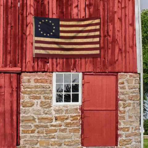 Founding Fathers Flags patriotic décor for homes, porches, and community spaces.