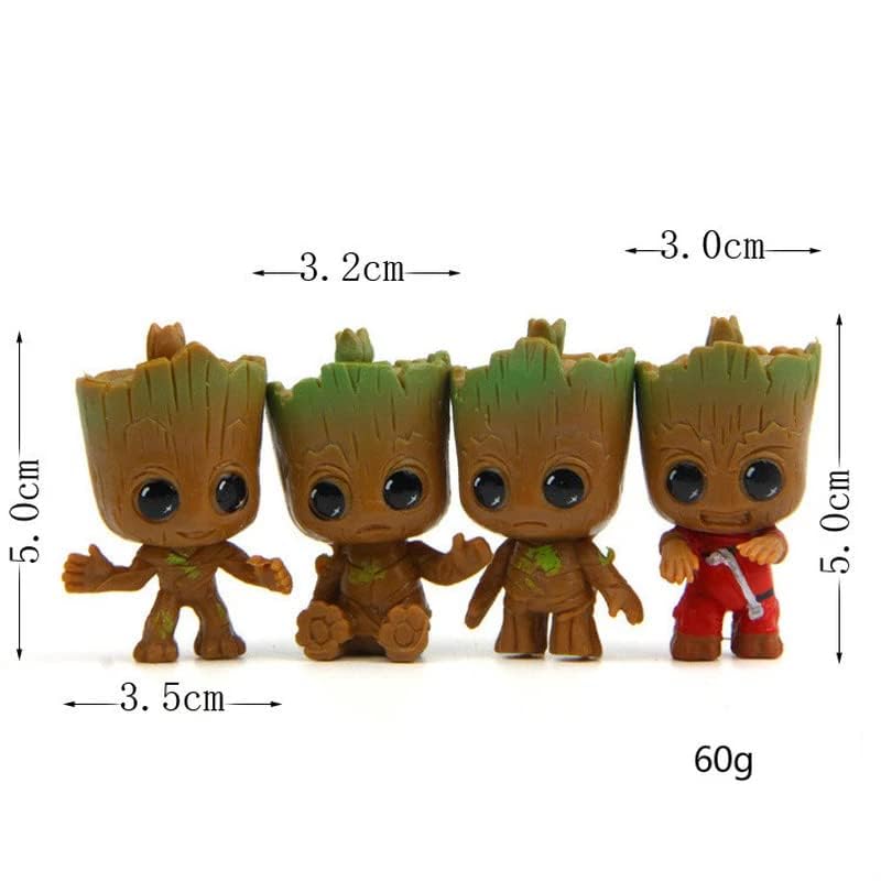 Four-piece Tree Men set makes a thoughtful gift for collectors.