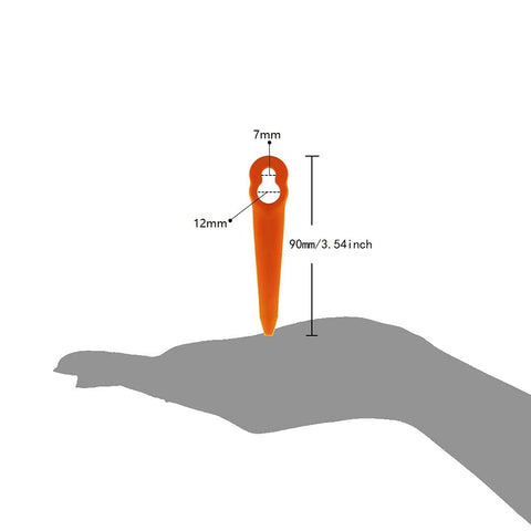 FourShow FSA-45/57 compatible blade for light brush trimming