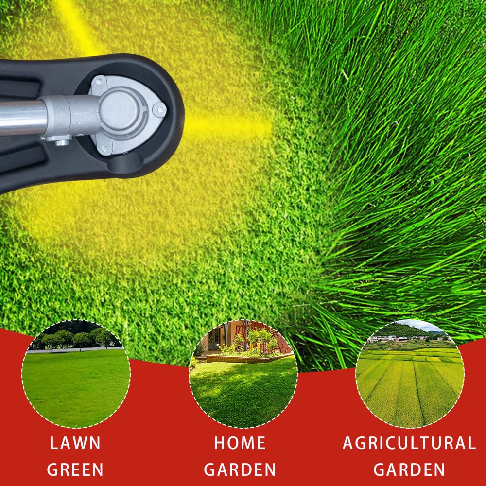 FourShow replacement blades delivering clean cuts on dense growth