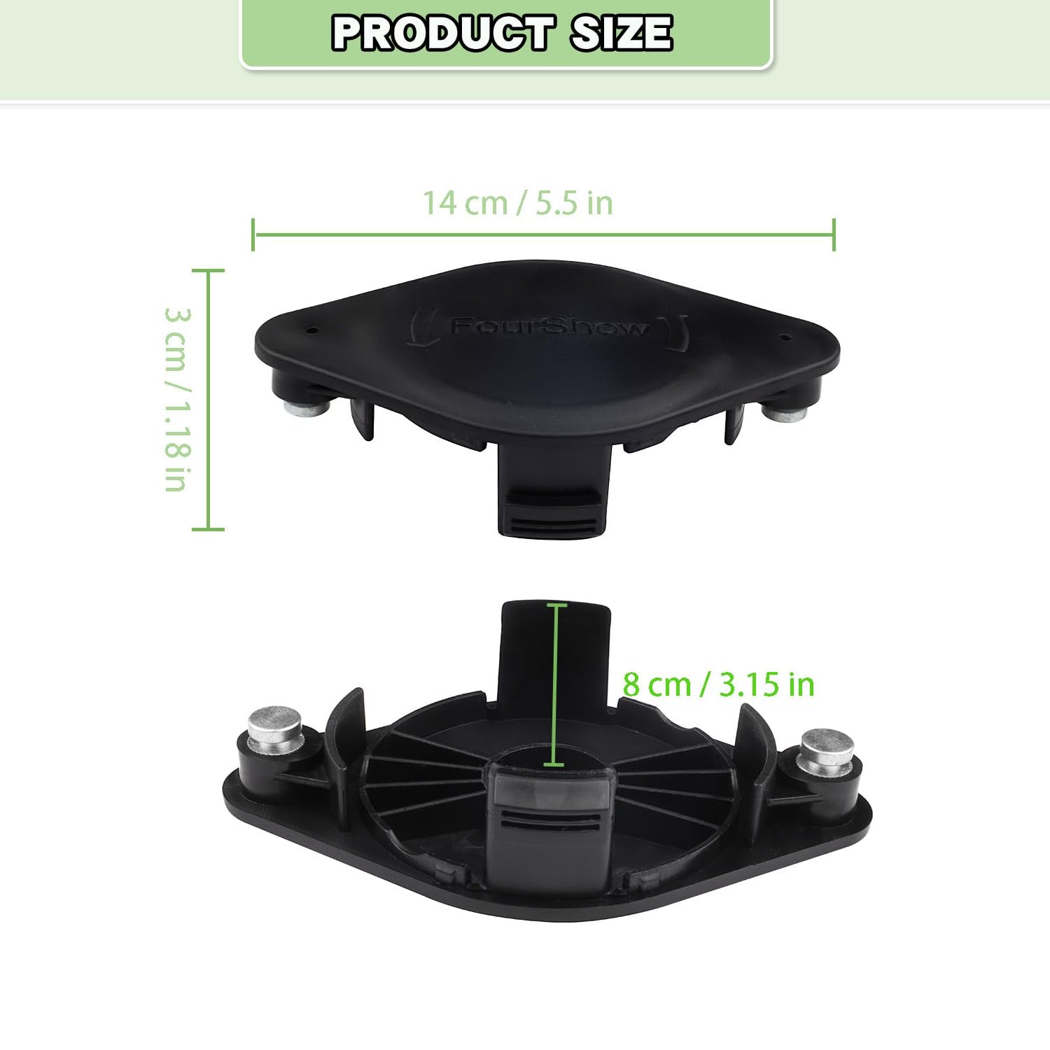 Broad model compatibility covers many Black Decker trimmers.