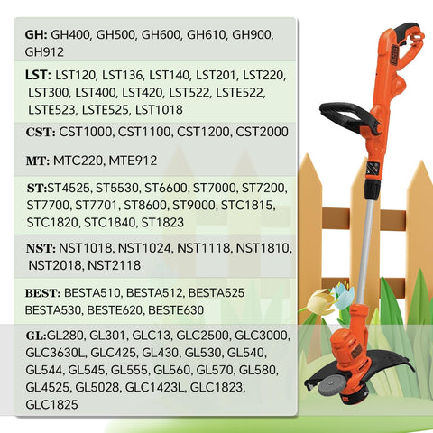 PA6 nylon blades deliver durable trimming performance.