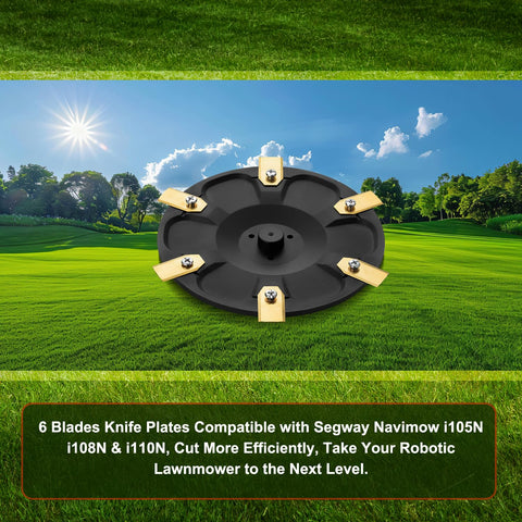 FourShow 6-blade disc packaging with six blades highlights included kit.