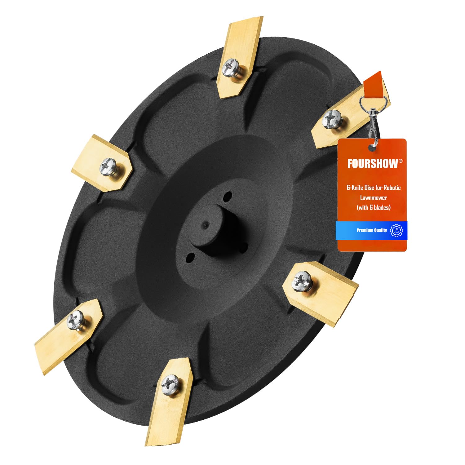 FourShow 6-blade disc for Segway Navimow i105N delivers improved cutting efficiency.