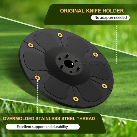 FourShow 6-blade disc for Navimow i110N enhances cutting performance and pattern.