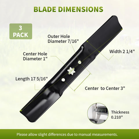 Fourtry 942-05052A mid-lift blades edge close-up showing sharpness for precise mowing