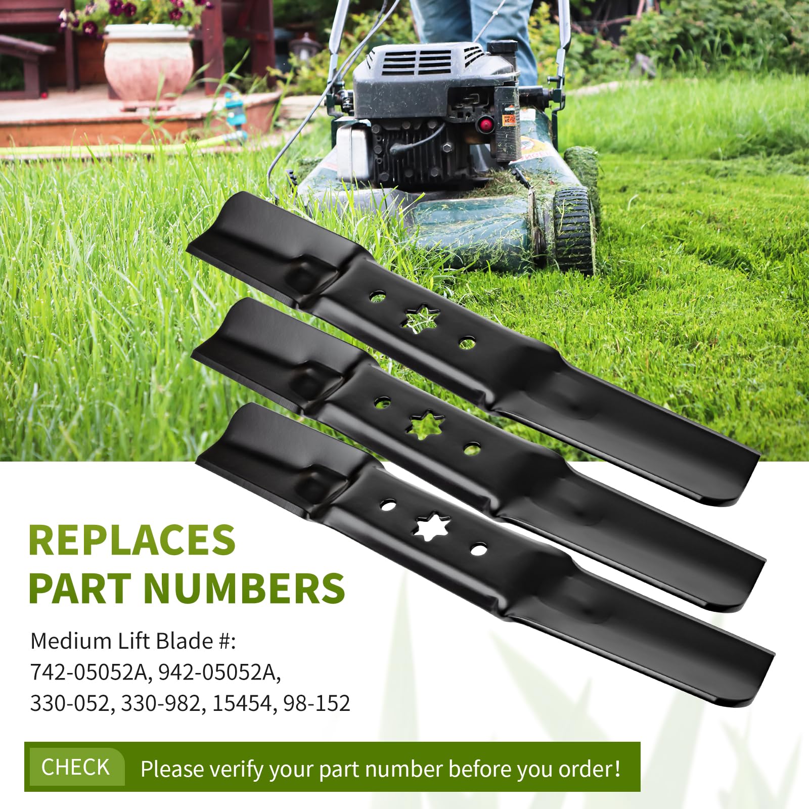 Fourtry 942-05052A mid-lift blades installation steps illustration for quick setup