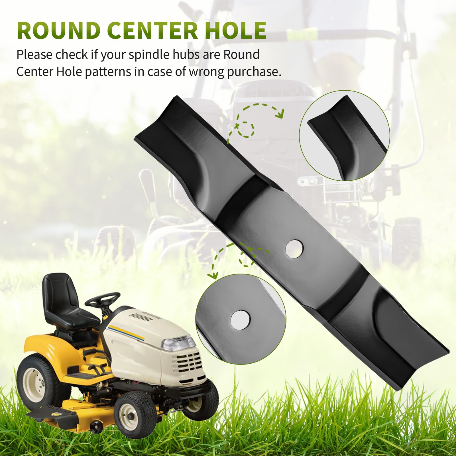 Fourtry Cub Cadet Enforcer 48 compatibility for reliable cutting fit.