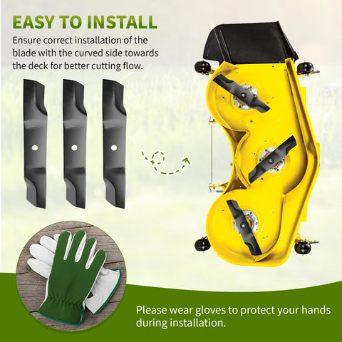 Fourtry easy-install blades for quick, tool-friendly replacement.