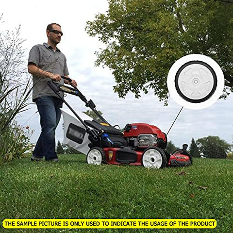 Fourtry two-pack front wheels provide balanced replacement for wear.