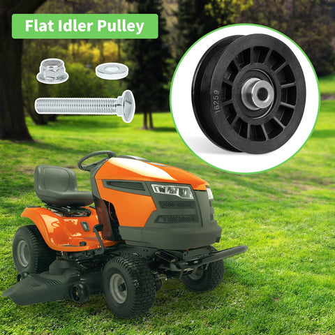 Fourtry idler pulley installation guide and easy greased bearings.