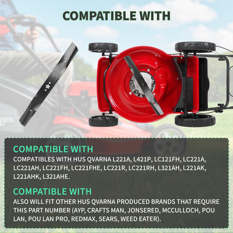 Fourtry steel construction high-lift blade for durable performance