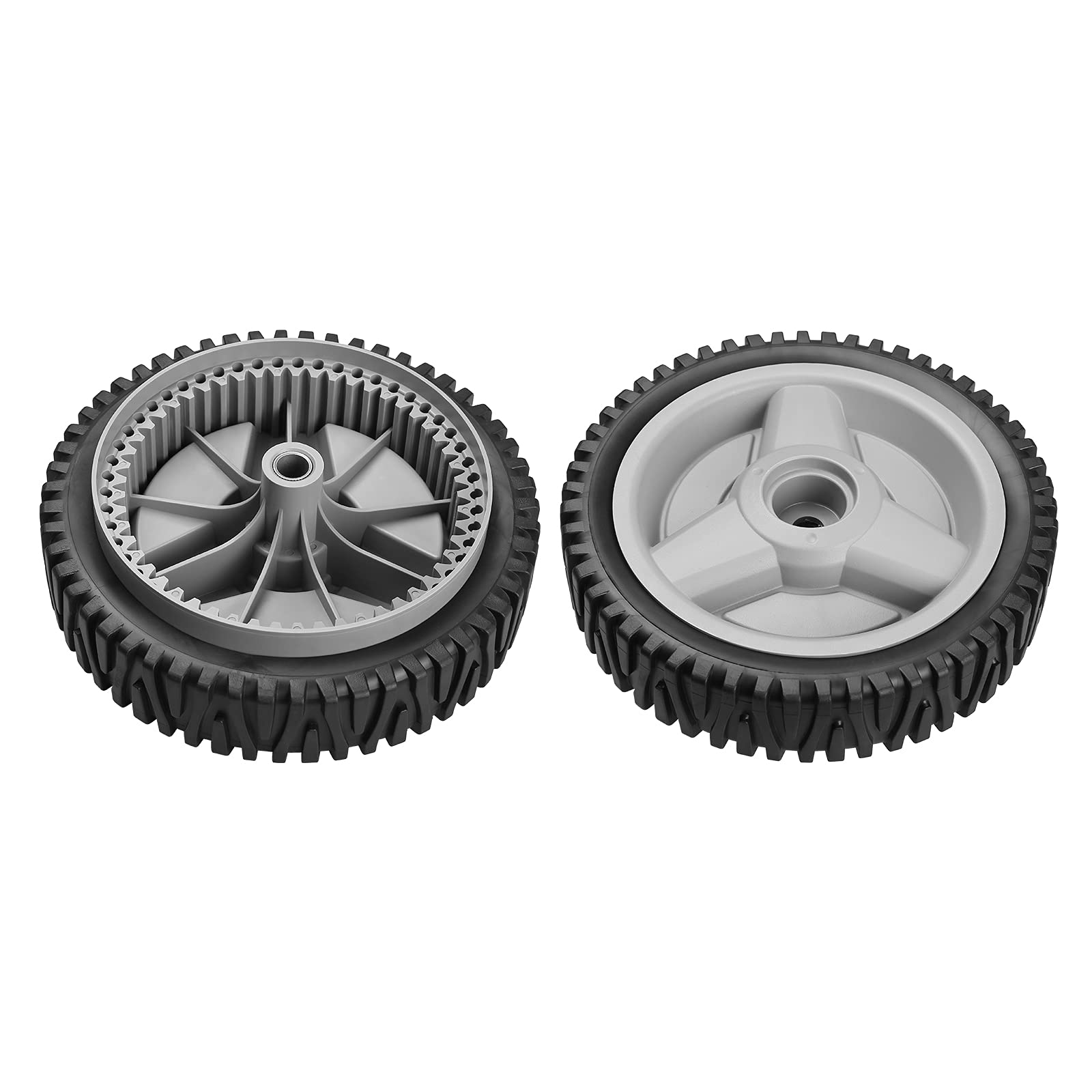 Fourtry wheel surface shows 53-tooth design for improved traction