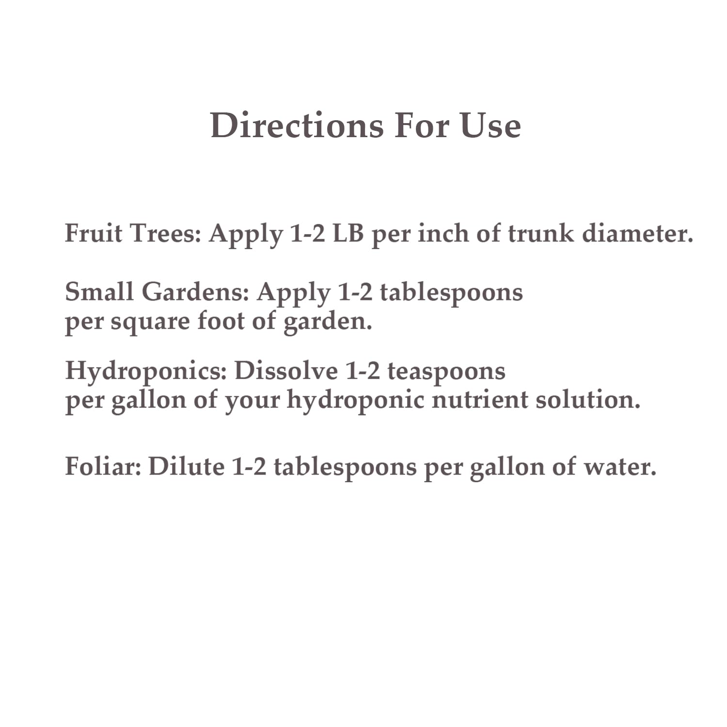 FOVGOTAN fertilizer boosts trees and shrubs with healthier foliage