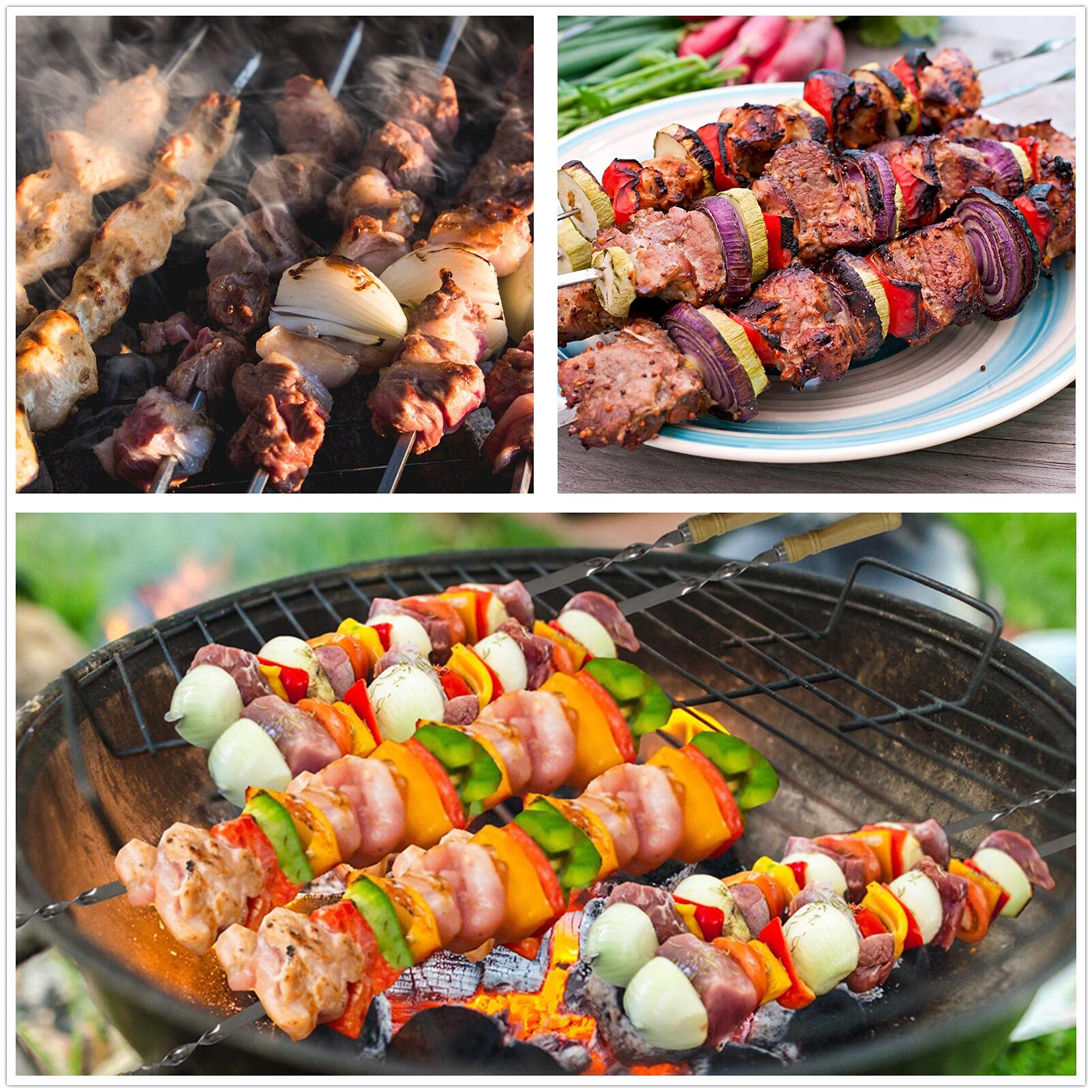 FOWUTAS easy cleanup skewers straightforward care after grilling