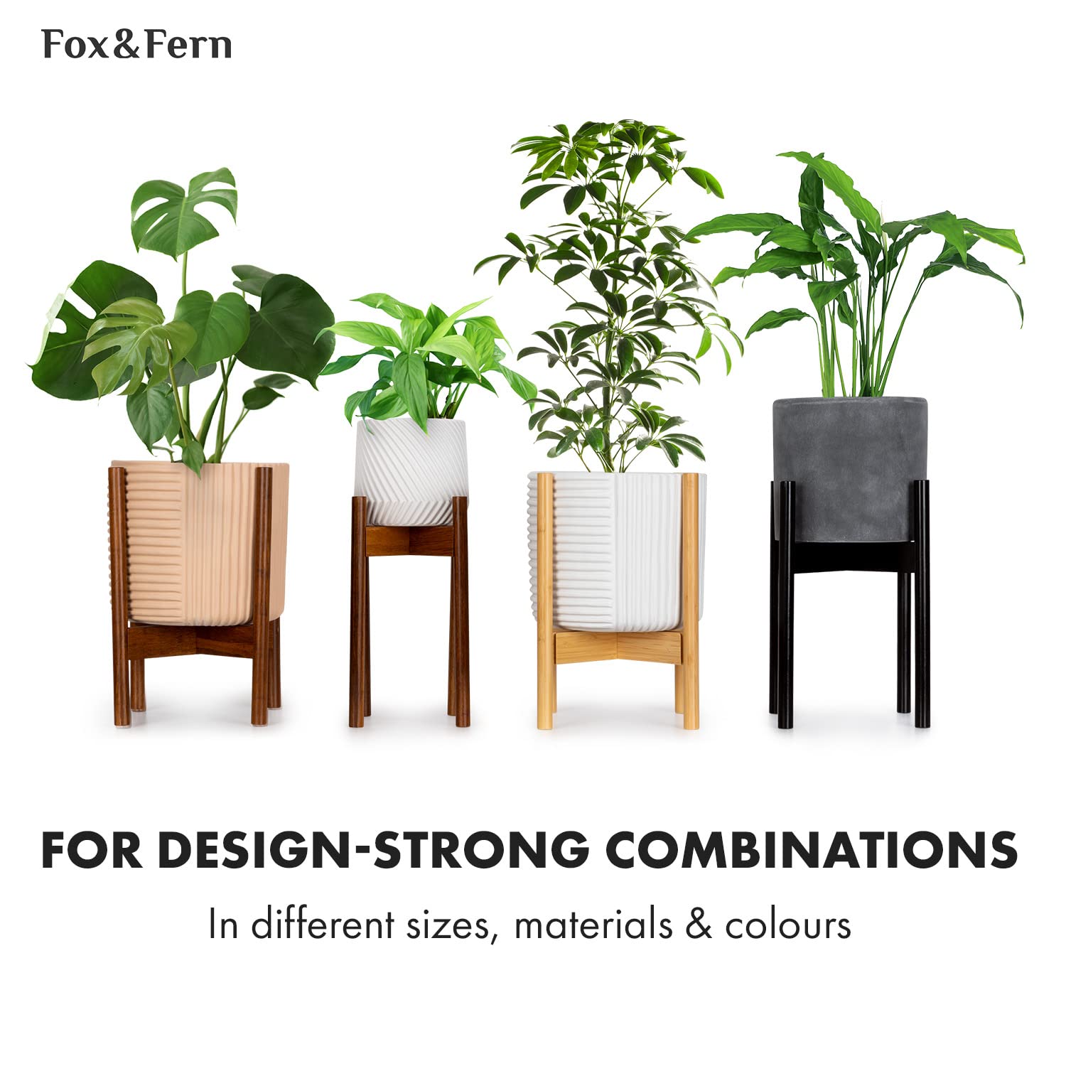 Stand compatible with Fox and Fern fiberstone and polystone pots