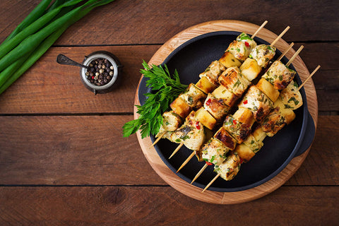 Fox Run 4-inch skewers enhance serving at buffets and catering