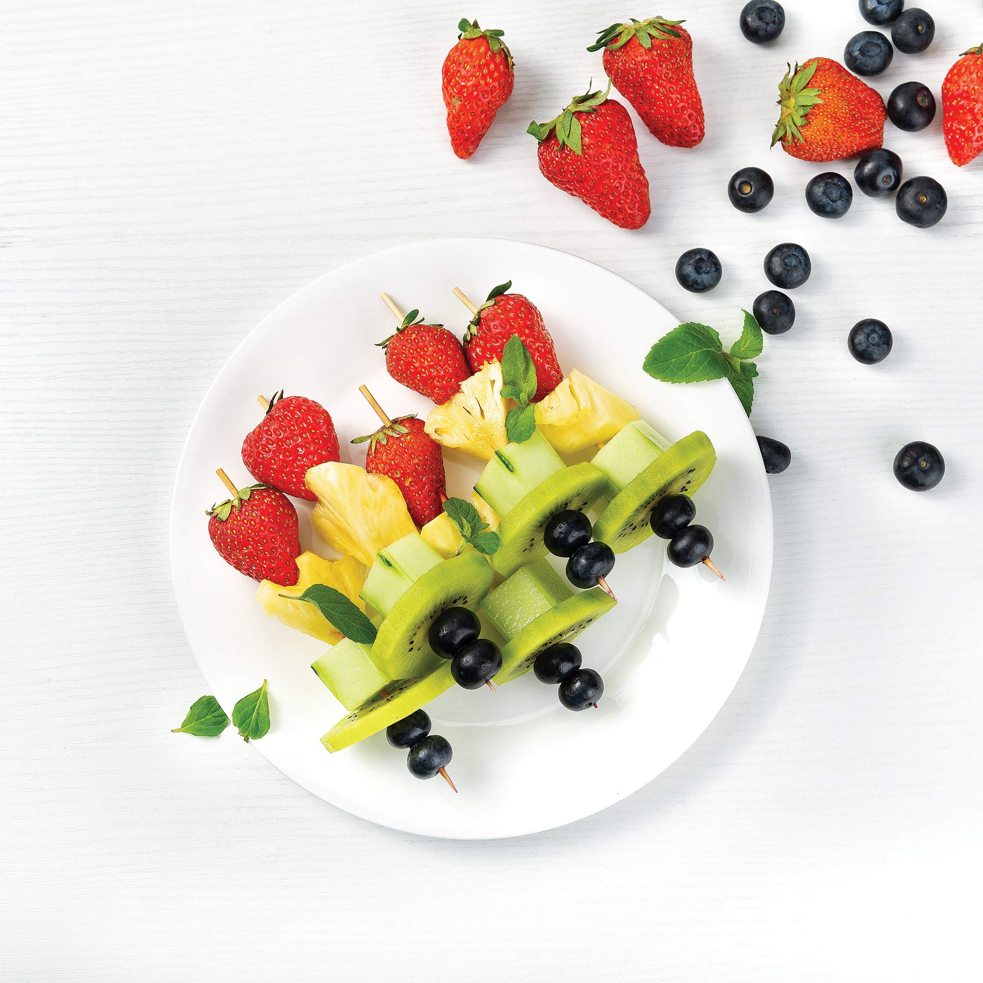 Fox Run bamboo skewers ideal for seafood and vegetable skewers