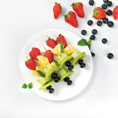 Fox Run bamboo skewers ideal for seafood and vegetable skewers