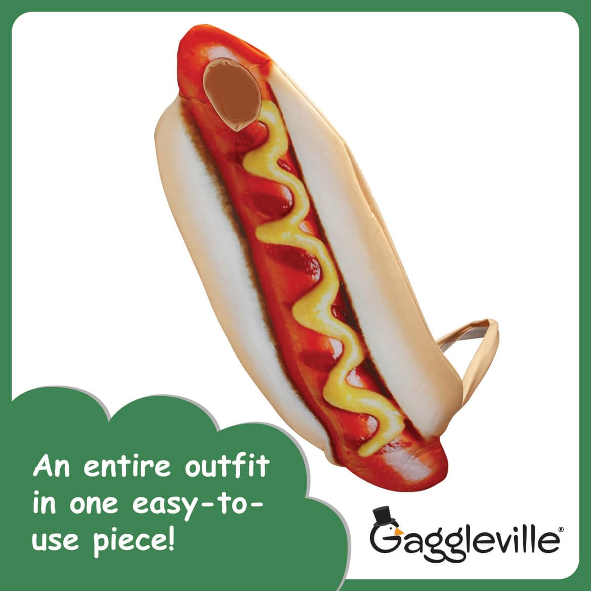 Fox Valley Traders Gaggleville official goose outfit elevates a 23-inch statue display.