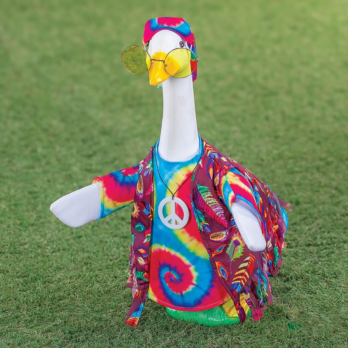 Fox Valley Traders Gaggleville Hippie Goose Outfit packaging conveys gift-ready presentation