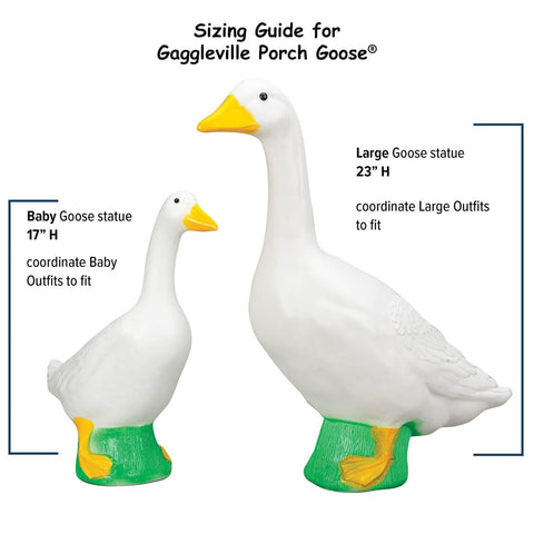 Fox Valley Traders fluffy white beard accent for Uncle Sam goose.