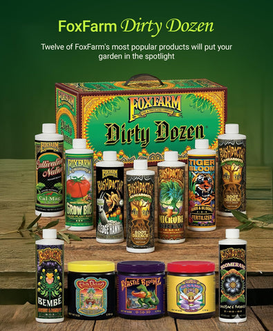 FoxFarm Grow Big liquid promotes healthy foliage.