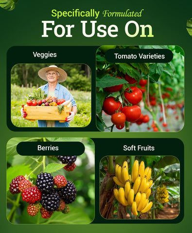 Calcium-delivery bag supports healthy fruit set in vegetables.