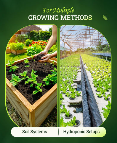 FoxFarm Tiger Bloom dilution mixing demonstrates simple integration into watering routines
