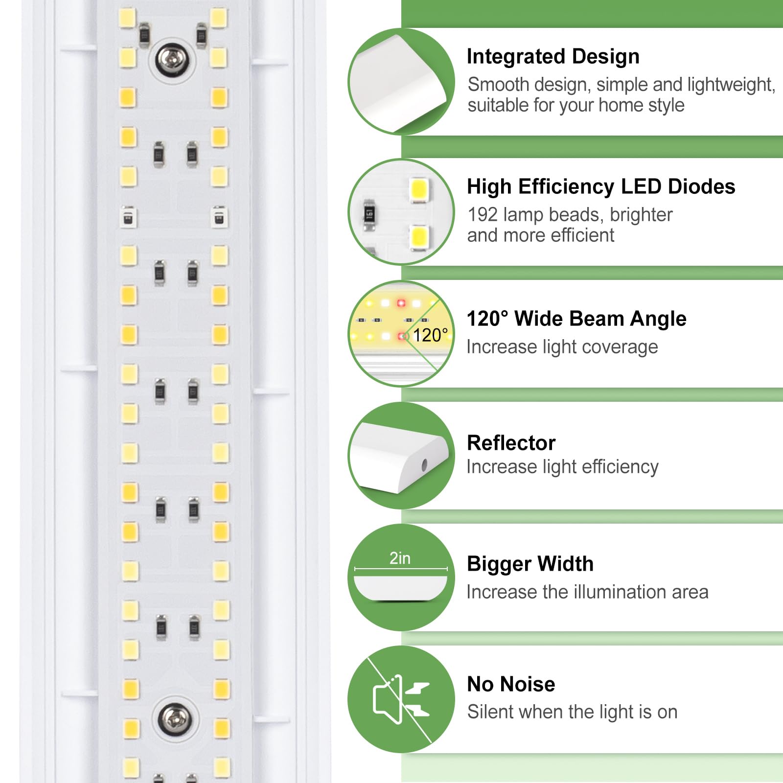 FOXGARDEN Grow Light Strip mounted on a wall for compact spaces.