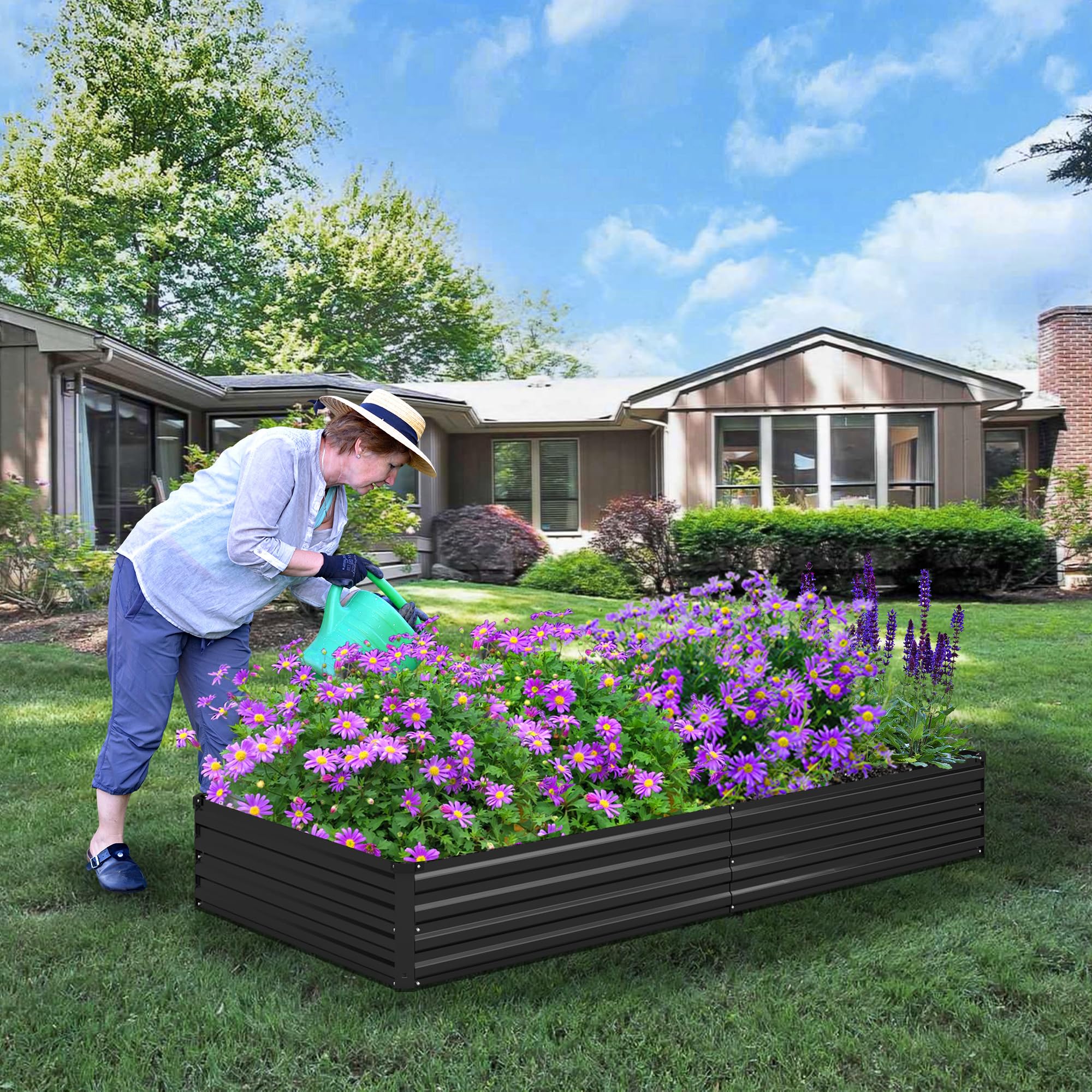 Foxlang packaging shows ready-to-use two-pack kit for gardeners.