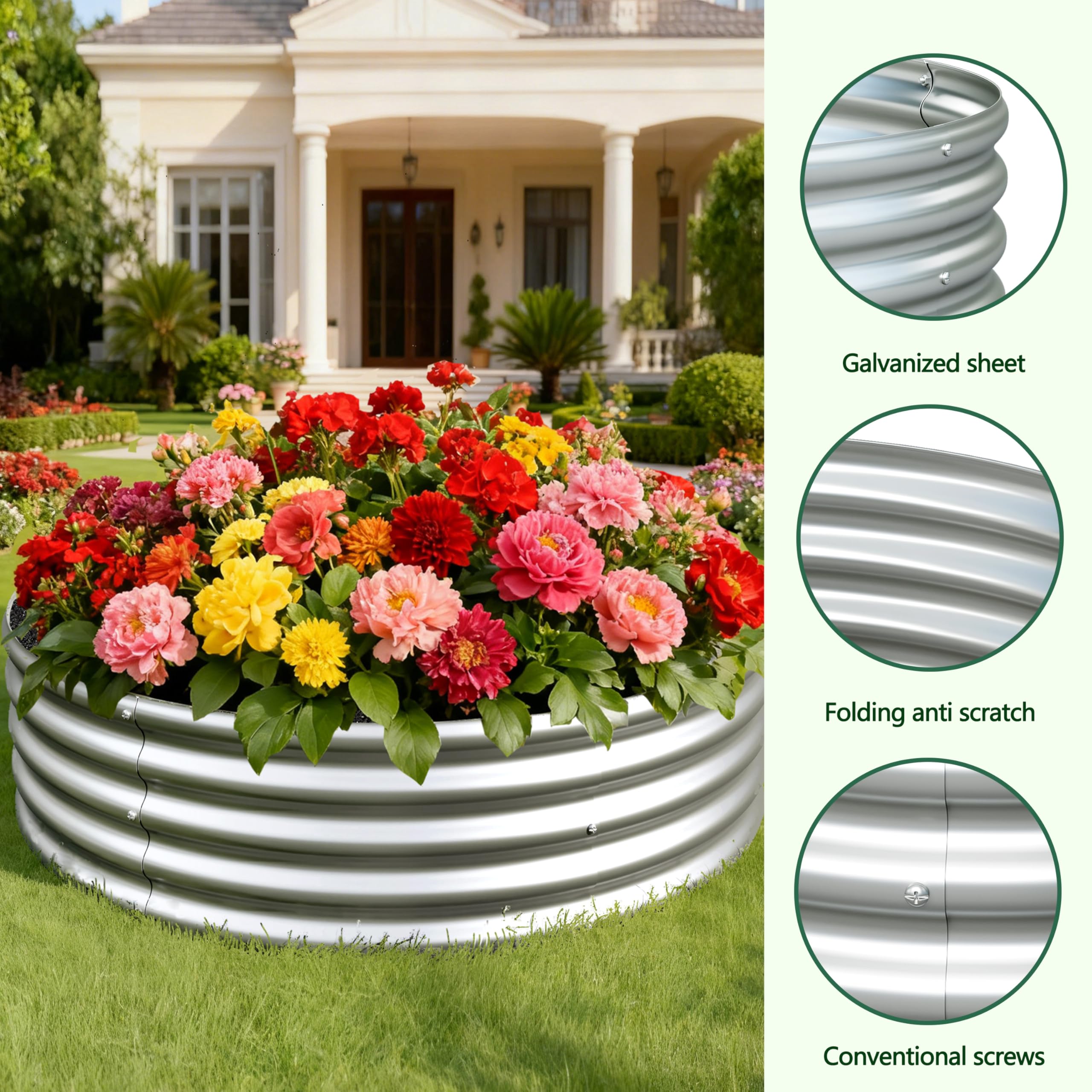 Foxlang quick-assembly kit demonstrates easy garden setup.